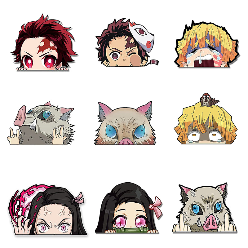 Demon Slayer Car Stickers
