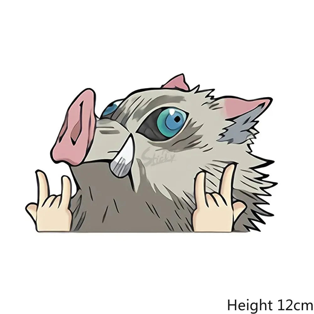 Demon Slayer Car Stickers