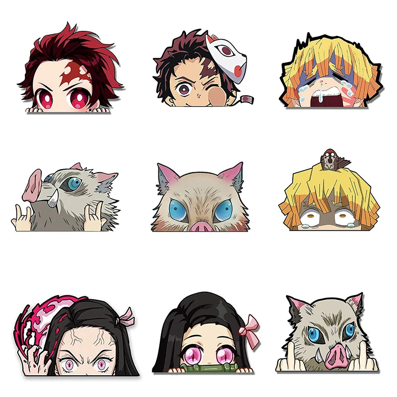 Demon Slayer Car Stickers